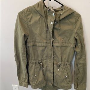 H&M Jacket with Hood and Waist Cinching